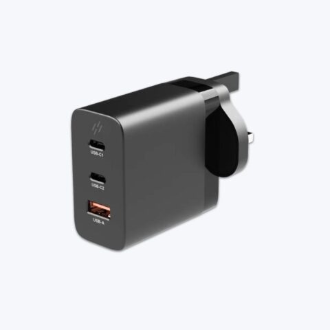 GaN Fast Charger 65W With C To C Cable, MULTIPLE PORTS, USB to Type-C image