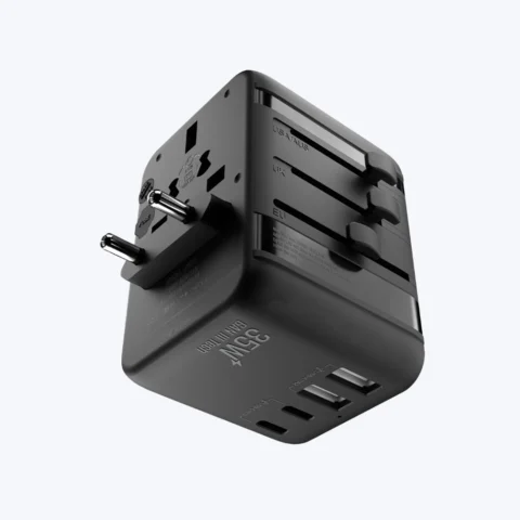 Ultimate Universal Travel Adapter 35W For Every Need, Charge Your Laptop, Smartphone, Tablet, And More From One Powerful Solution image