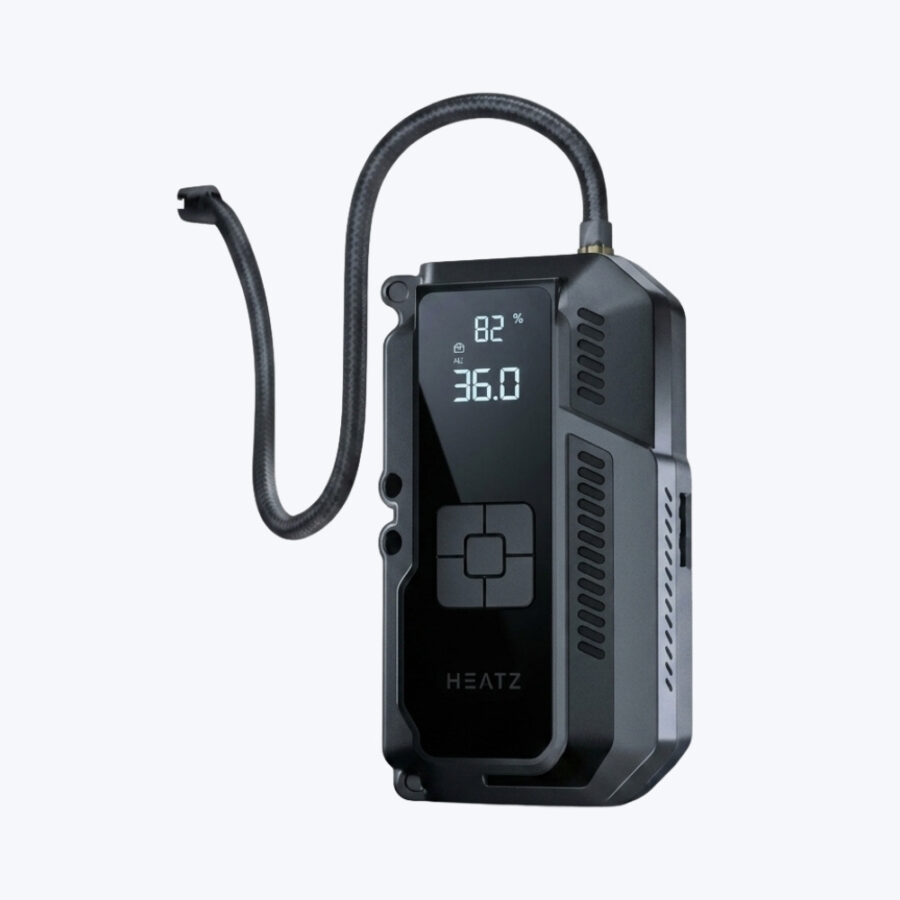Car Jump Starter 4-In-1 | Tire Inflator | Power Bank 12,000mAh | LED Emergency Light | Power Bank Heatz HJ101