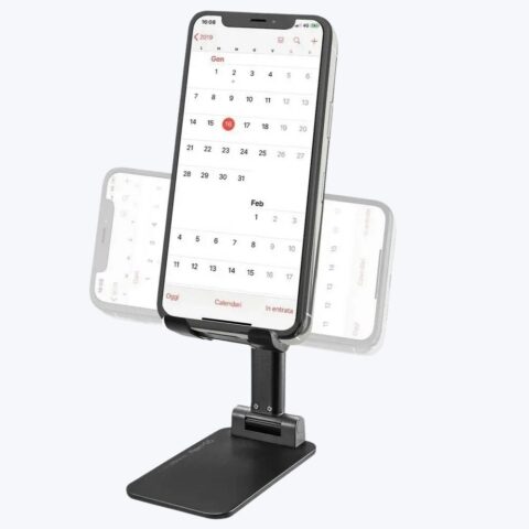 Foldable Adjustable Desktop Mobile stand Phone Tablet Holder image