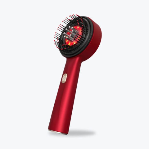 Electric Hair Regrowth Brush with Infrared Light Machine Acupoint Scalp Massage Anti-Hair Loss Exercise Hair Scrubber Combs image