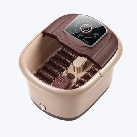 Automatic massage foot bath barrel heating feet-washing basin deep barrel household electric constant temperature foot bath foot-washing machine foot bath tub image