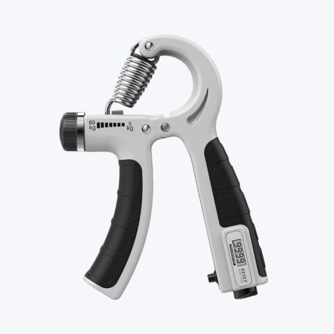 Home Gym Grip Trainer For Hand Strength | White  | Hand Strengthener Grip image