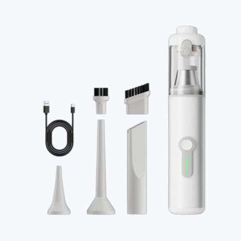 Handheld Vacuum Cleaner 100W Rechargeable with Brush Attachments 20000 Suction X1 Model for Car and Home Use image