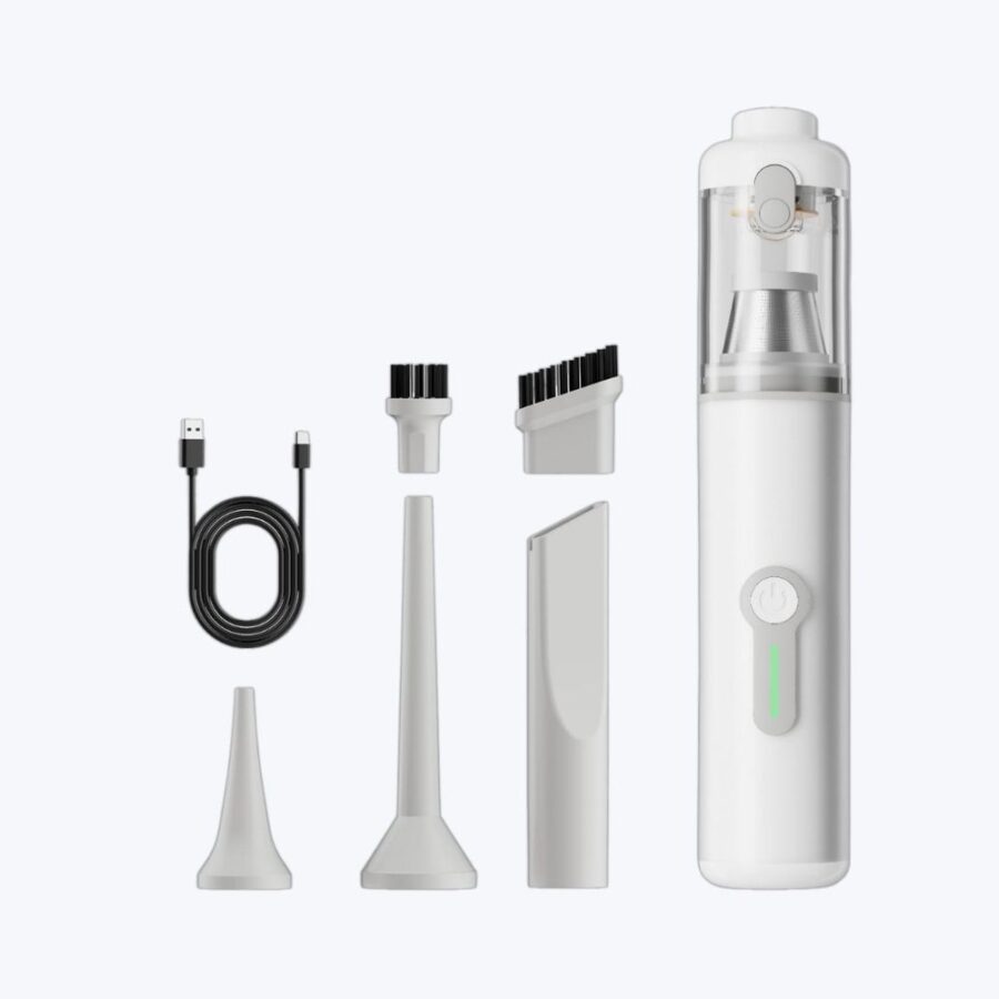 Handheld Vacuum Cleaner 100W Rechargeable with Brush Attachments 20000 Suction X1 Model for Car and Home Use