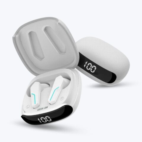 Green Lion Interlaken True Wireless Earbuds, Bluetooth 5.4 Headphones with Dual-Mic ENC for Clear Calls, 7H Playtime, IPX5 Waterproof & Breathing Lights (White) image