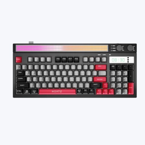 3 Mode RGB Bluetooth 5.3 & Type-C wired keyboard Multi Keys Gaming Keyboard image