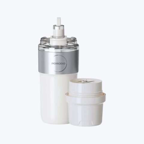 White Porodo Blender Cup | Powerful Ice Crushing | Blending Juice And Powder image