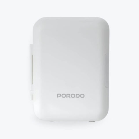 Porodo Lifestyle Echochill 4L Min Cooling Fridge, For Home, Office And Travel - White image