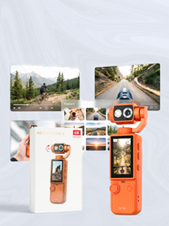 AirTab Pocket 4 | 4K Ultra HD Handheld Camera | Capture clear photos and smooth videos