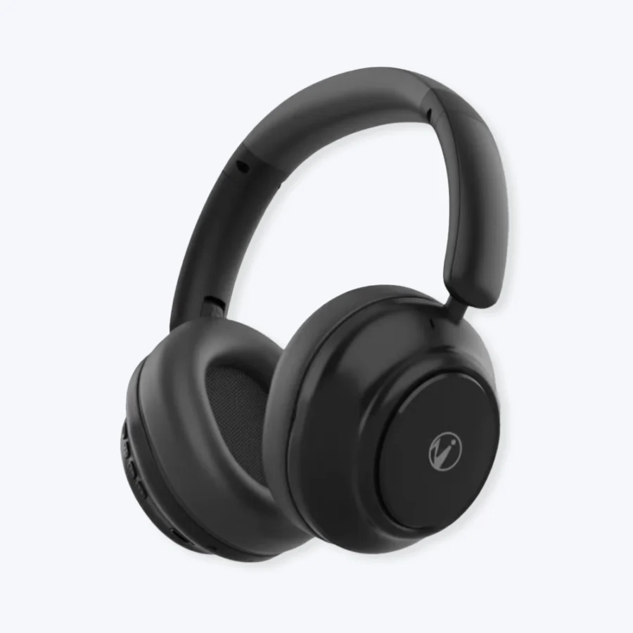 ANC (Active Noise Cancellation) Bluetooth Headset , Long Battery Life, Perfect for Travel & Work