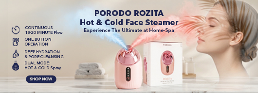 Facial Steamer - Nano Ionic Facial Steamer with Cold, Warm & Hot Mist, 240ml Large Water Tank, Small Face Humidifier, Pink